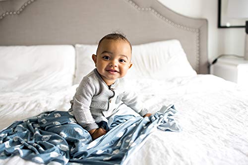  Large Premium Knit Baby Swaddle Receiving Blanket Quarterback