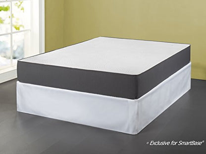 INUS SmartBase Bed Skirt / 18 Inch Drop / For Use With SmartBase / Easy On & Off Design, Twin