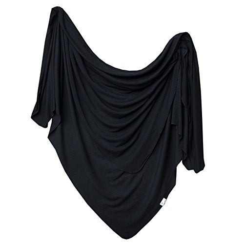  Copper Pearl Large Premium Knit Baby Swaddle Receiving Blanket Midnight