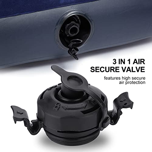  Air Mattress Plug,Airbed Valve 3 In 1 Air Valve Secure Seal Cap For Inflatable Airbed Mattress