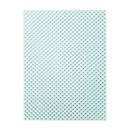  Best Price Mattress 2 Inch Egg Crate Memory Foam, Cooling Gel Infusion, Twin Mattress Topper, Blue (ECMF-GM2T)