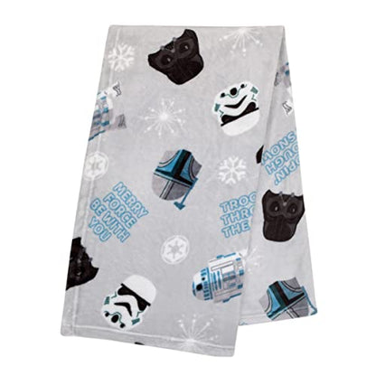 Disney Marvel Spidey And His Amazing Friends Blue, Red And White Spidey Team Super Soft Toddler Blanket