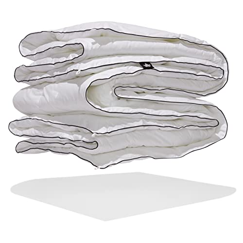  Canadian Down & Feather Co. - All Season Microfiber Down Alternative Duvet Comforter King Size - Machine Washable - 260 TC Shell 100% Cotton - Oeko TEX Certified