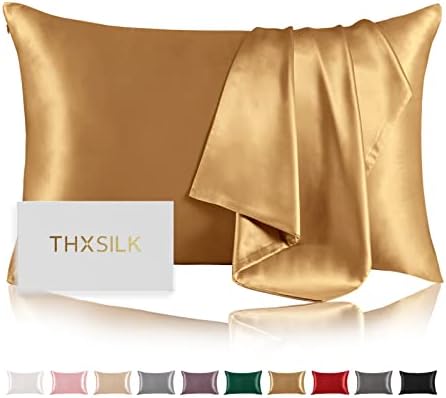  100% Silk Pillowcase For Hair And Skin, Both Sides Grade 6A+ Mulberry Silk Pillow Case With Hidden Zipper, Soft & Smooth White Pillowcases(1pc, Queen Size 20"x30")
