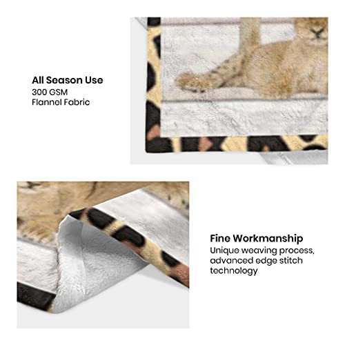  Gifts For Mom From Son, Love Letter Personalized Flannel Throw Blanket Birthday Christmas Thanksgiving Gifts Fits Couch Sofa Bedroom 50"x60"