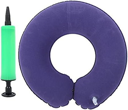  Inflatable Seat Cushions Donut Pillow, Seat Cushion Orthopedic Ring Pillows, Hemorrhoid Treatment Bed Sores Pregnancy Tailbone Pain After Surgery, With Inflatable Pump For Office Chair Elderly (R450)