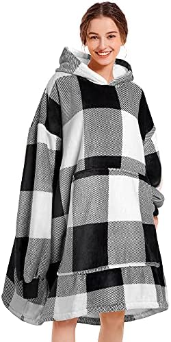  Narecte Kids Blanket Hoodie For Girls,Premium Sherpa Oversized Hoodie Blanket For Kids,Cozy And Big Wearable Blanket Hoodie Best Top Birthday Gifts For Teen Year Old Boy Gift Ideas Dog