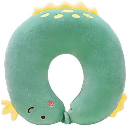  GLCS GLAUCUS Kids Travel Pillow For Airplane Car Seat Cute Animal Neck Pillow Comortable U Shaped Head Chin Support Pillow Travel Essentials For Toddlers Adults Road Trip Strawberry