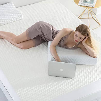  Queen Bed Size Waterproof Mattress Protector, Cooling Fitted Mattress Pad Cover, Up To 18'' Deep Pocket, With Breathable 3D Air Fabric