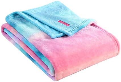  Betsey Johnson Home | Plush Collection | Throw - Ultra-Soft & Cozy Fleece, Lightweight & Luxuriously Warm, Perfect For Bed Or Couch, Pink 50 X 70