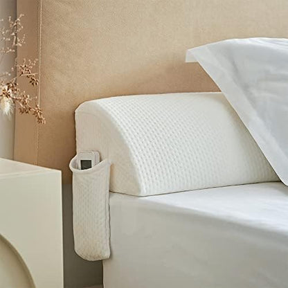 Jakoola Bed Wedge Pillow Stopper Mattress Filler Pillow For Gap Between Mattress And Headboard Sideboard King Size 76” X 8” X 6”