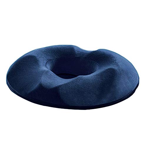  Donut Tailbone Pillow Hemorrhoid Cushion Donut Seat Cushion Pain Relief Hemorrhoid TreatmentPillow For Back Coccyx Pain Bedsores Pregnancy Hemorrhoids Medical Surgery For Office Chair Car (Man) (Man)