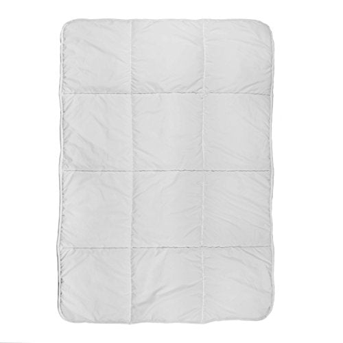  Box Quilted Comforter, Twin Size, Pink