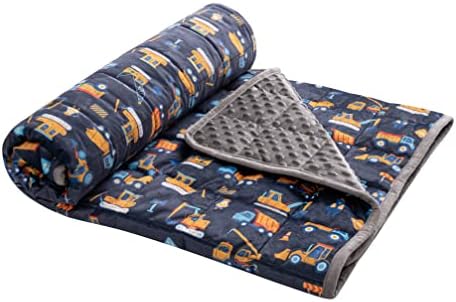  CHHKON Weighted Blanket For Kids And Teens Printed Weighted Blanket 7 Lbs (style8, 41''x60'' 7lb)