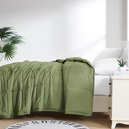  Southshore Fine Living, Inc. Vilano Springs Premium Quality Over-Sized All-Season Down-Alternative Comforter, Sage Green, Twin/Twin XL
