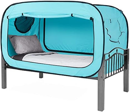  Op Up Privacy Tent For Indoor Use Bed Canopy For Sleeping Bed Tent Double Door With Mosquito Mesh Window