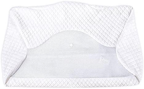  HOMCA Pillowcase For Memory Foam Cervical Pillow, Hypoallergenic Contour Pillow Case, 1Pack, Grey (Suitable For Pillow Model: PL01)