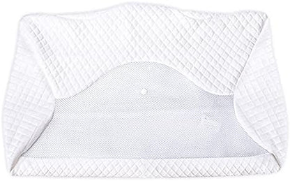  HOMCA Pillowcase For Memory Foam Cervical Pillow, Hypoallergenic Contour Pillow Case, 1Pack, Grey (Suitable For Pillow Model: PL01)