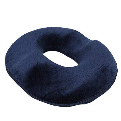  Donut Pillow Cushion, Memory Foam Donut Pillow, Hemorrhoid Cushion, Pain Relief Butt Treatment, Bed Sores, Sciatica, Pregnancy, Orthopedic Cushion For Home, Office, Car
