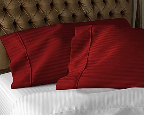  100% Egyptian Cotton 800 Thread Count Soft And Luxury 2 Piece Queen Size Pillowcase (20" X 30") Inches, White