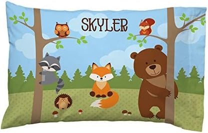  Lets Make Memories Personalized Pillowcase - Customized For Kids - Soft Fabric -Polyester - Standard Pillow Size - Unicorns Design - Personalized With Her Name - Sleep, Nap Girls Pillowcase