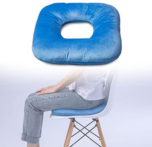  Hshbxd Donut Pillow For Tailbone Pain Relief Cushion, Sciatica Pain Relief Pad For Hemorrhoids, Pregnancy, Prostate And Surgery Recovery, Cushion Suitable For Office, Long Travel, Car And Home Sofa