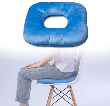  Hshbxd Donut Pillow For Tailbone Pain Relief Cushion, Sciatica Pain Relief Pad For Hemorrhoids, Pregnancy, Prostate And Surgery Recovery, Cushion Suitable For Office, Long Travel, Car And Home Sofa