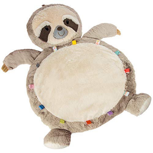  Taggies Soothing Sensory Stuffed Animal Security Blanket, Molasses Sloth, 13 X 13-Inches