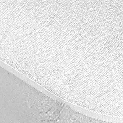  Mattress Protector-RV Short Queen, Premium, Cotton Waterproof Mattress Cover Protectors Fitted Sheet Style Elastic Fitted Mattress Cover Terry Top Surface Fits 15" Deep Pocket, White