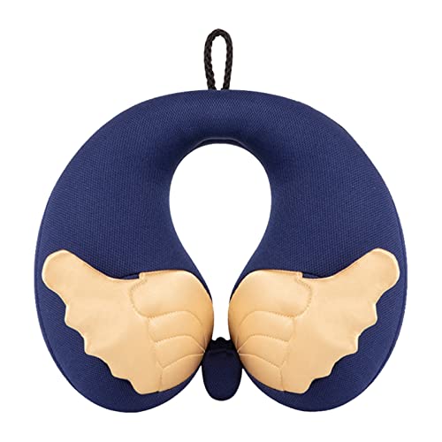  AGACAS Travel Pillow For Kid,Neck Pillow For Airplanes Travel Provides Neck Support,Flight/Car Pillow For Travel Sleeping,Travel Essentials&Great Gift For Toddler, Blue