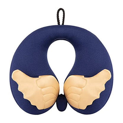  AGACAS Travel Pillow For Kid,Neck Pillow For Airplanes Travel Provides Neck Support,Flight/Car Pillow For Travel Sleeping,Travel Essentials&Great Gift For Toddler, Blue