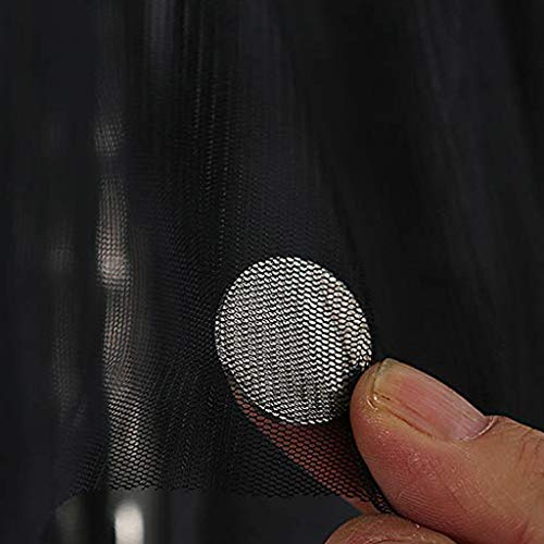  Obokidly Elegant 4 Corners Post Mosquito Canopy Net For Bed Canopy Luxury Netting Bedroom Decoration For Girls Men Women Adults & Boys For Twin/Full/Queen/King/Cal King (California King, Black)