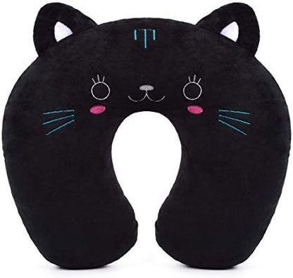  GLCS GLAUCUS Kids Travel Pillow For Airplane Car Seat Cute Animal Neck Pillow Comortable U Shaped Head Chin Support Pillow Travel Essentials For Toddlers Adults Road Trip Strawberry