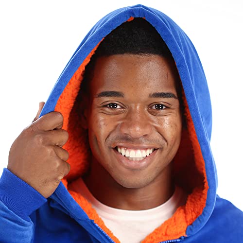 Riginal Quarter-Zip | University Of Florida Logo & Insignia | Oversized Microfiber & Sherpa Wearable Blanket With Zipper, Seen On Shark Tank, One Size Fits All