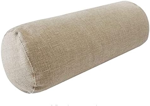  FINEASY Round Neck Pillow Roll Cervical Support Pillows Neck Pain Relief Cylinder Bolster Pillows With Removable Washable Cover For Sleeping/Chair/Car/Sofa…
