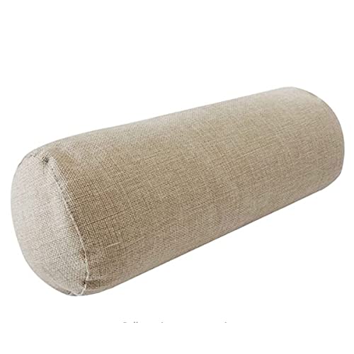  FINEASY Round Neck Pillow Roll Cervical Support Pillows Neck Pain Relief Cylinder Bolster Pillows With Removable Washable Cover For Sleeping/Chair/Car/Sofa…