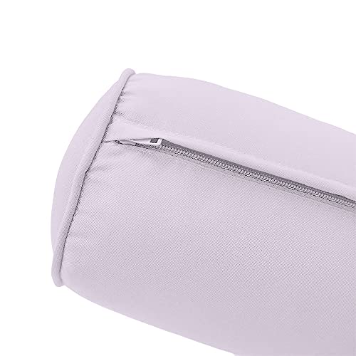  PROLINEMAX Style6 Full Size 4PC Pipe Trim Outdoor Daybed Mattress Bolster Pillow Fitted Sheet Slip Cover ONLY AD107