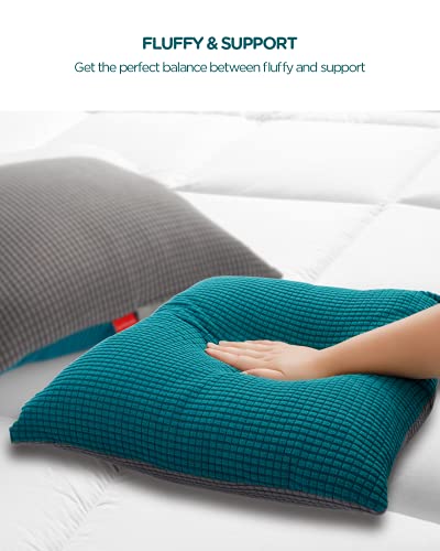  Comfytemp Heating Lumbar Support Pillow For Pain Relief, Heated Pillow For Back Pain, Menstrual Cramp, Electric Pillow For Abdomen, Neck, Shoulders, 3 Heat Settings, Timer Settings - 17.7" X 17.7"