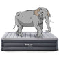  Queen Air Mattress With Built In Pump Raised - 18" Inflatable Mattress, Double Air Beds For Camping And Indoor Use