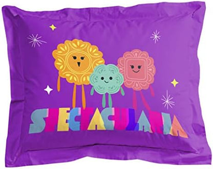  Jay Franco Blippi Let's Dig 1 Single Sham - Kids Super Soft Bedding Pillow Cover (Official Blippi Product)