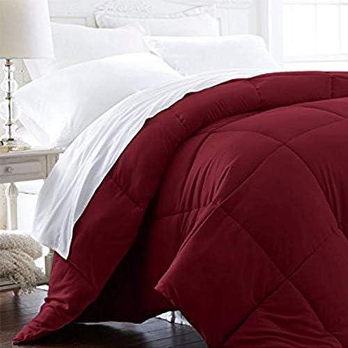  Luxury Linens King/California King Size Comforter - 1600 Series Down Alternative Home Bedding & Duvet Insert - Slate Gray