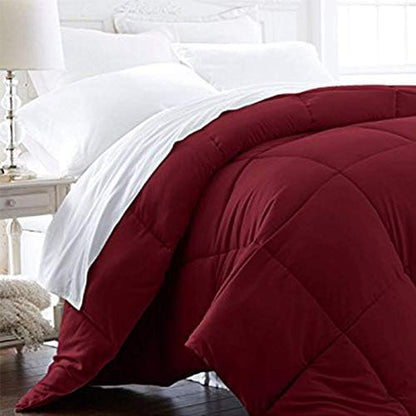  Luxury Linens King/California King Size Comforter - 1600 Series Down Alternative Home Bedding & Duvet Insert - Slate Gray