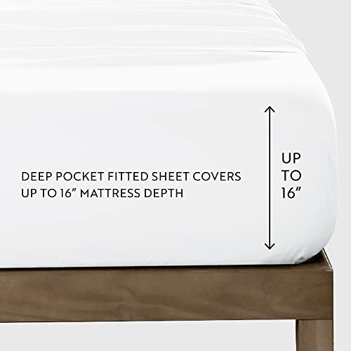  4 Piece Twin Bedding Sheet Set (Pink Floral) - Sleep Better Than Ever With These Ultra-Soft & Cooling Bed Sheets For Your Twin Size Bed - Deep Pocket Fits 16" Mattress