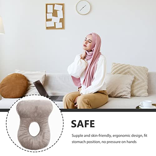  Ciieeo Ear Pillow With Ear Hole For Sleeping With Sore Ear Pain Donut Pillow Adjustable Memory Foam Pillow With Holes For CNH Pain Ear Piercing Protection Support Earplugs For Sleep