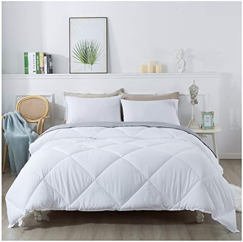  Bedding-Comforter-Set-Duvet-Insert, Soft, Lightweight,Breathable, Blue/Teal, All Season King
