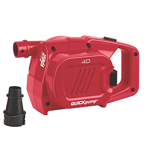 Coleman Handheld Pump For Air Mattress | Battery-Powered QuickPump For Inflating Air Beds