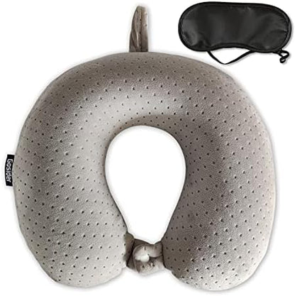  Gosider Neck Pillows For Sleeping Travel Pink Travel Pillow Comfortable U Shape Memory Foam Pillows Neck And Head Support Portable Travel Neck Pillow Suitable For Planes, Trains, Self-Driving Cars