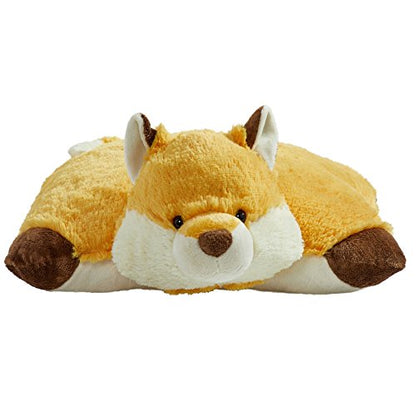  Pillow Pets Originals Stuffed Animal Plush Toy 18", Playful Penguin & Original, Wild Fox, 18" Stuffed Animal Plush Toy