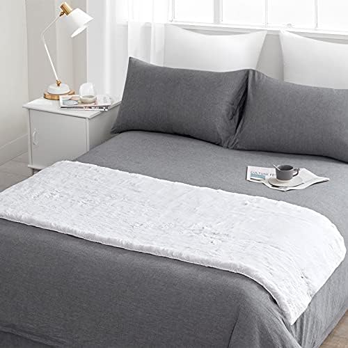  Chunky Bunny - Coma Inducer® End Of Bed Runner - King - White