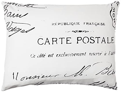  Casa J'Adore 5-Piece Comforter Set, Full,Black And White